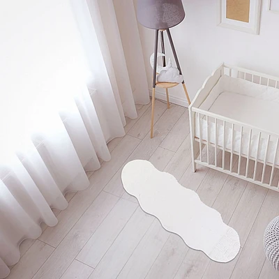 Faux Fur Rug - White