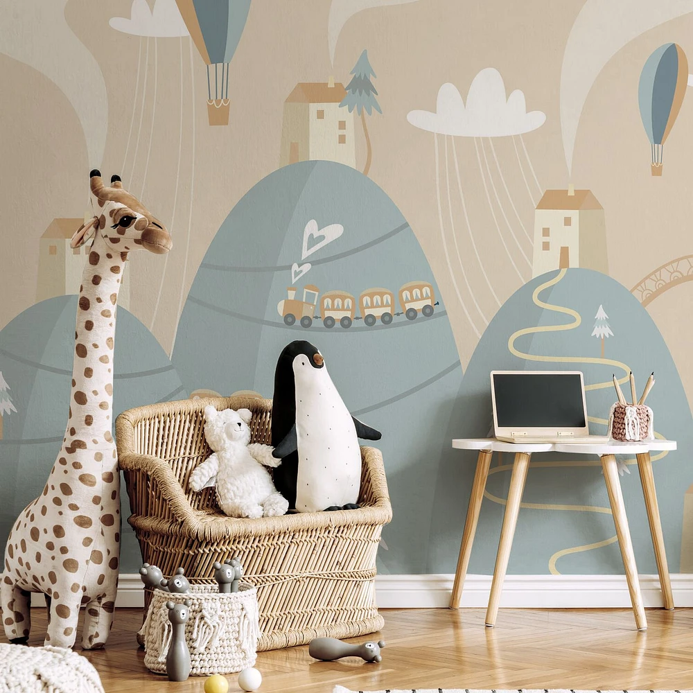 Hot Air Balloons  Wallpaper Mural