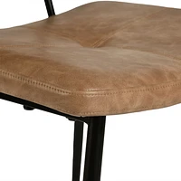 Maison Classique Set of 4 Modern Cognac Dining Chairs