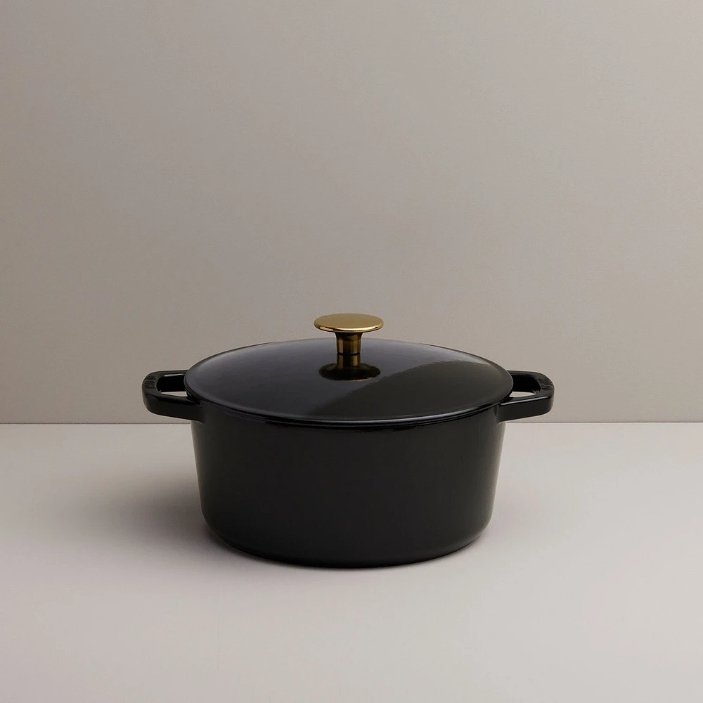 Cocotte 3,3 litres - Noir lustré