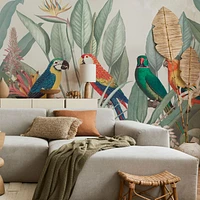 Papier peint mural « Redoute Jungle Parrots »