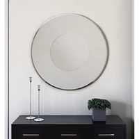 Reeve miroir rond en verre