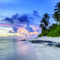 Papier peint mural« Secret Beach After Sunset »