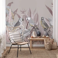 Papier peint mural « Silver Macaw Jungle »