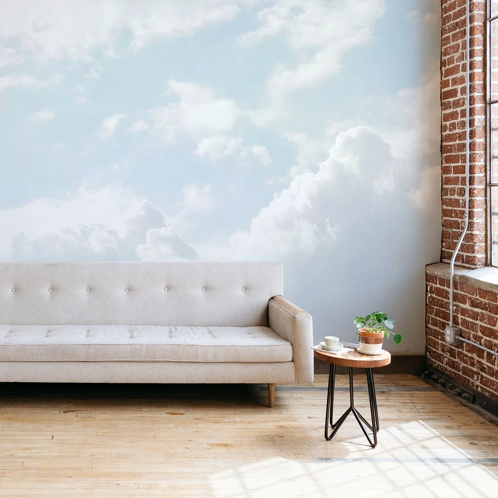 Soft White Clouds Wallpaper Mural