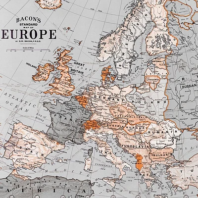 Papier peint mural « Standard Map of Europe »