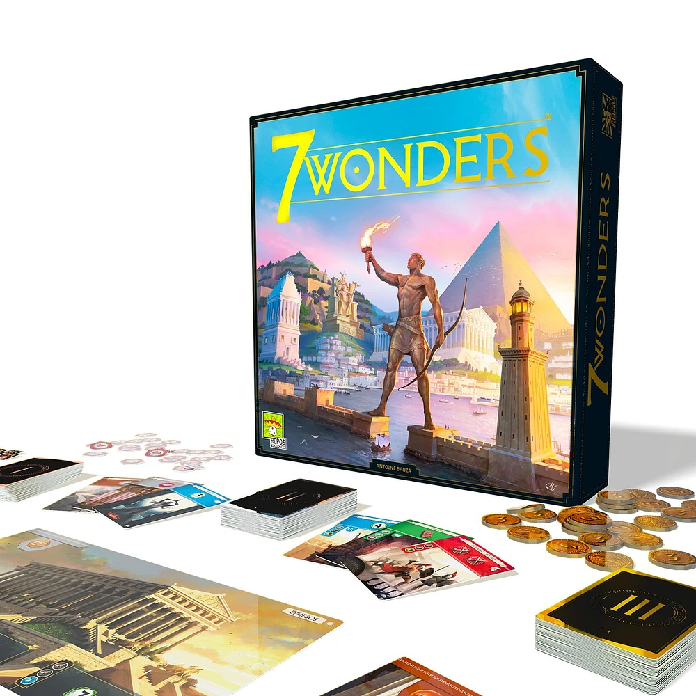 7 Wonders Board Game - French version