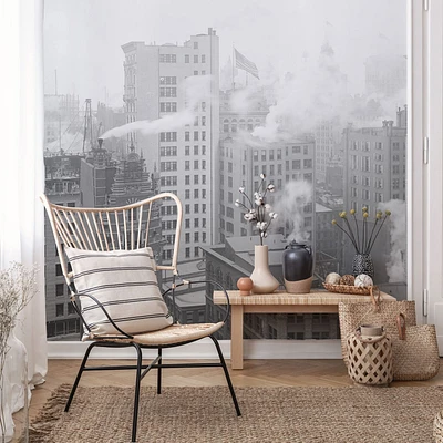 Vintage New York City Wallpaper Mural