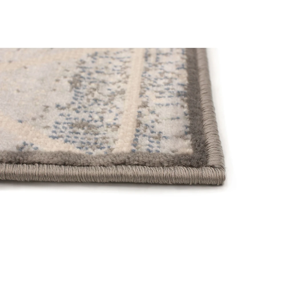 Tapis Julia gris 5'3" x 7'3