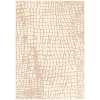 Rattan Look Safari Champagne-Taupe Rug