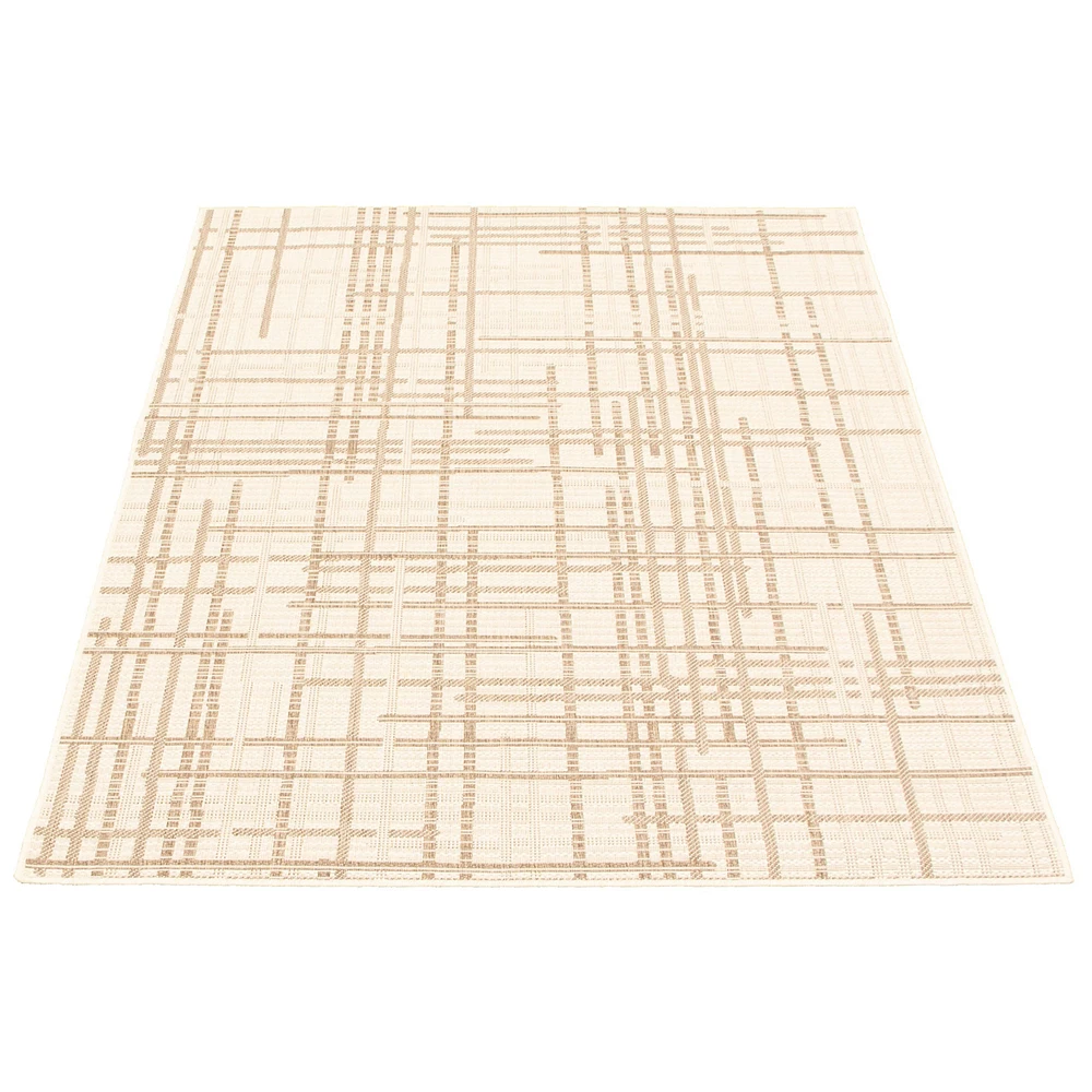 Tapis Rattan Burburry Beige-Champagne