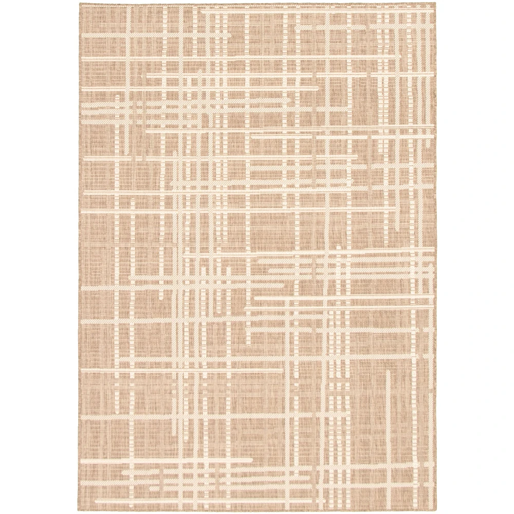 Tapis Rattan Burburry Beige-Champagne