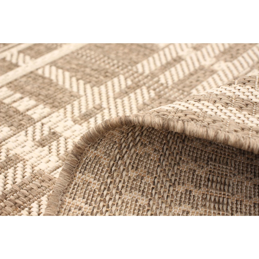 Tapis Rattan Burburry Beige-Champagne