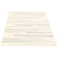 Tapis Linear crème-Argent