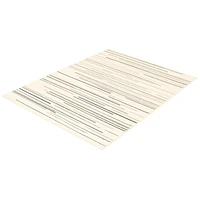 Tapis Linear crème-gris