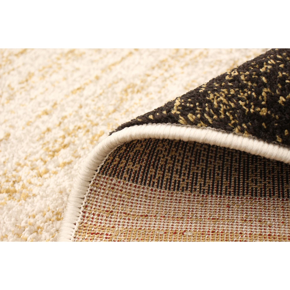 Modern Gabbeh Ivory/Brown Rug