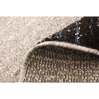 Modern Gabbeh Grey/Blue Rug