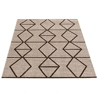 Tapis Jianna gris/Brun