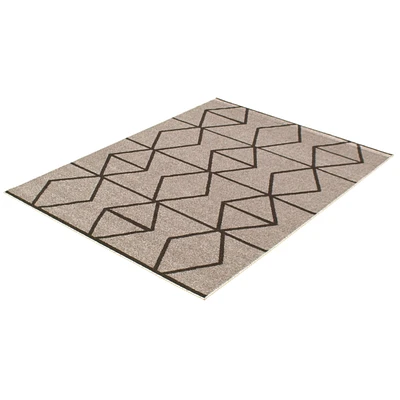 Tapis Jianna gris/Brun