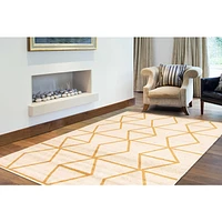 Jianna Ivory/Gold Rug