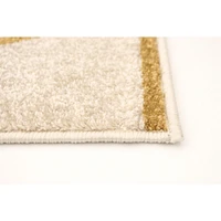 Tapis Jianna ivoire/Or