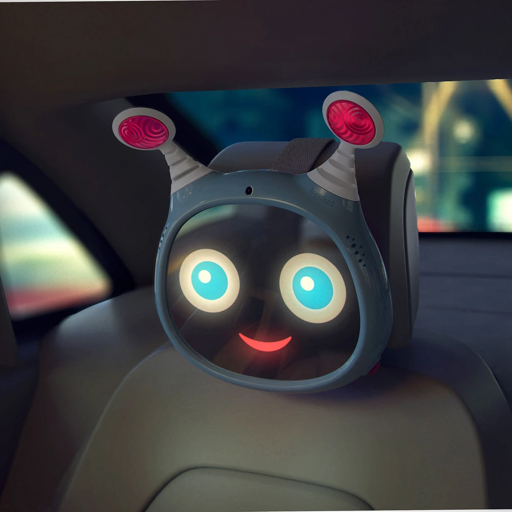 Interactive Car Mirror With Soothing Sounds & Light Effect