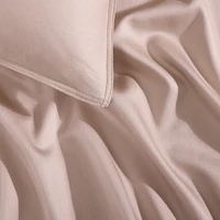 Ensemble de Housse couette solide en percale lavée par Calvin Klein