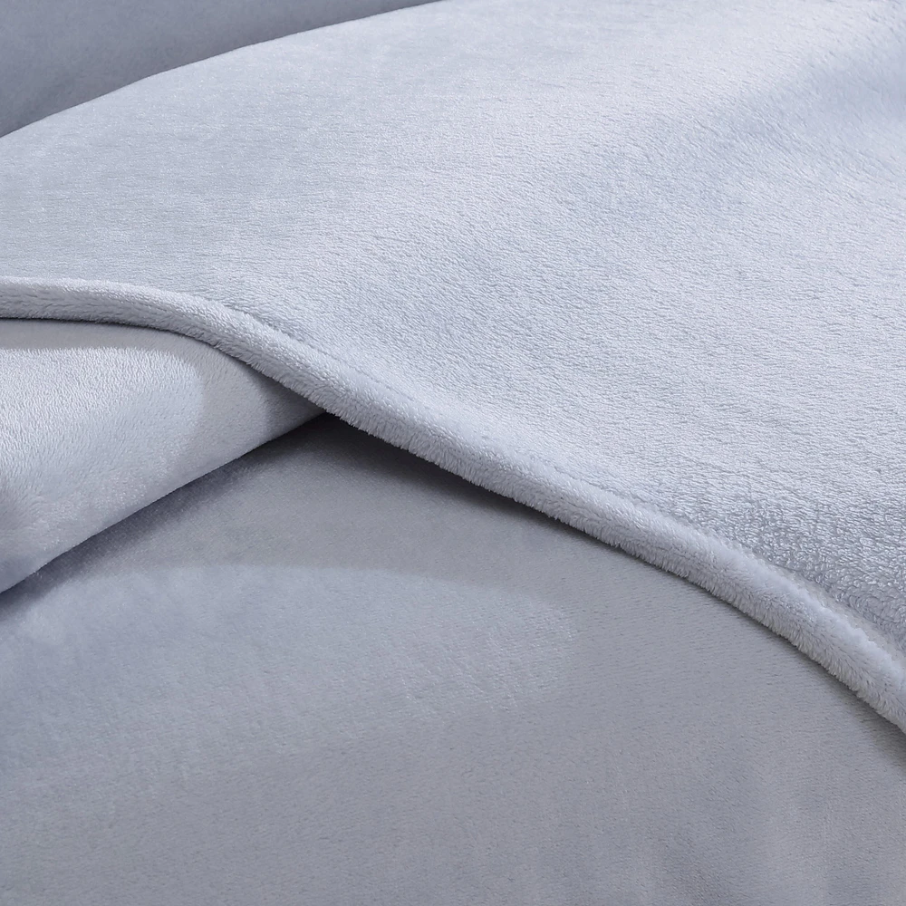 Solid Plush Blanket by Calvin Klein