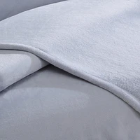 Solid Plush Blanket by Calvin Klein