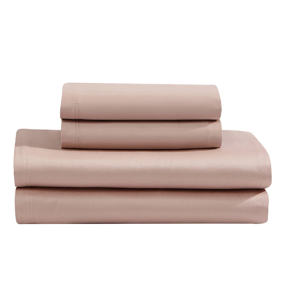 Organic Earth Cotton Sateen T300 Sheet Set by Calvin Klein