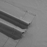 Washed Percale Solid T200 Sheet Set by Calvin Klein