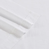 Washed Percale Solid T200 Sheet Set by Calvin Klein