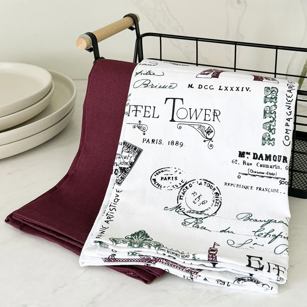 Eiffel Tower Kitchen Towel