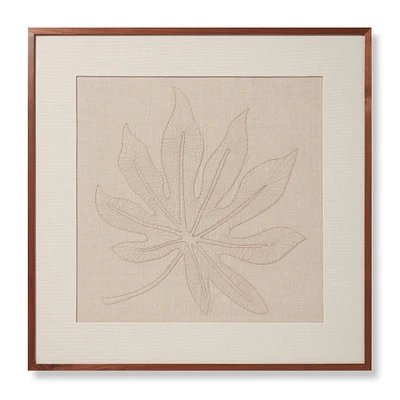 Loloi Schefflera Natural and Beige Wall Art