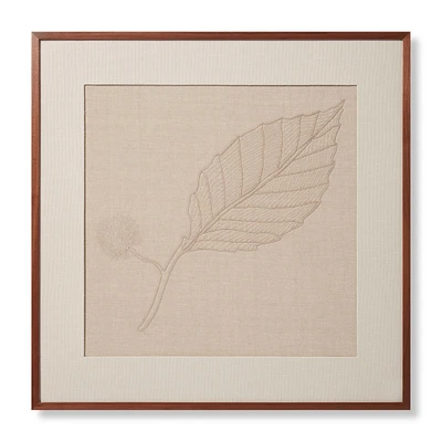 Art mural Mountain Mint de 2 pi 6 po x 3 pi 4 po par Loloi - Naturel et Beige