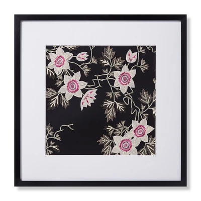 Loloi Passion Vine Black and Ivory 2'6 " x 2'6 " Wall Art