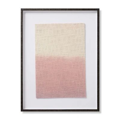 Loloi Cosmopolitan Pink and Ivory 2'7 " x 2'1 " Wall Art