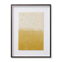 Loloi Manhattan Gold and Ivory 2'7 " x 2'1 " Wall Art