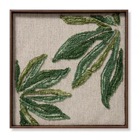 Loloi Wallacea Green and Ivory 2'1 " x 2'1 " Wall Art