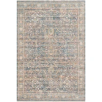 Tapis Claire Bleu / Sunset par Loloi