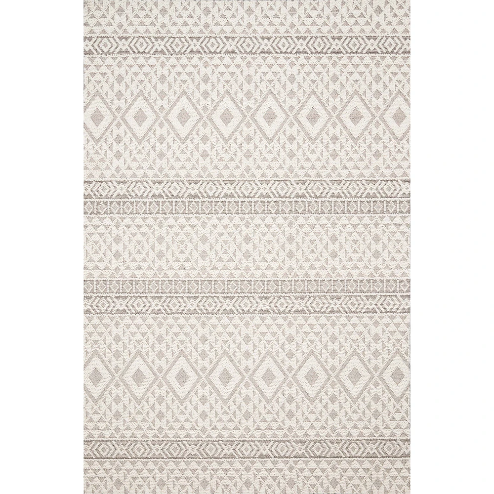 Loloi Cole Rug Silver / Ivory