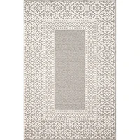 Tapis Cole Gris / Ivoire par Loloi