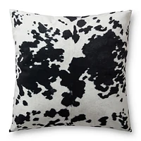 Coussin Artemis par Loloi - Noir et Blanc