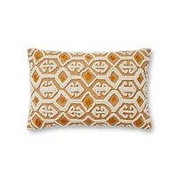 Coussin Waylon par Loloi - Ivoire et Multi