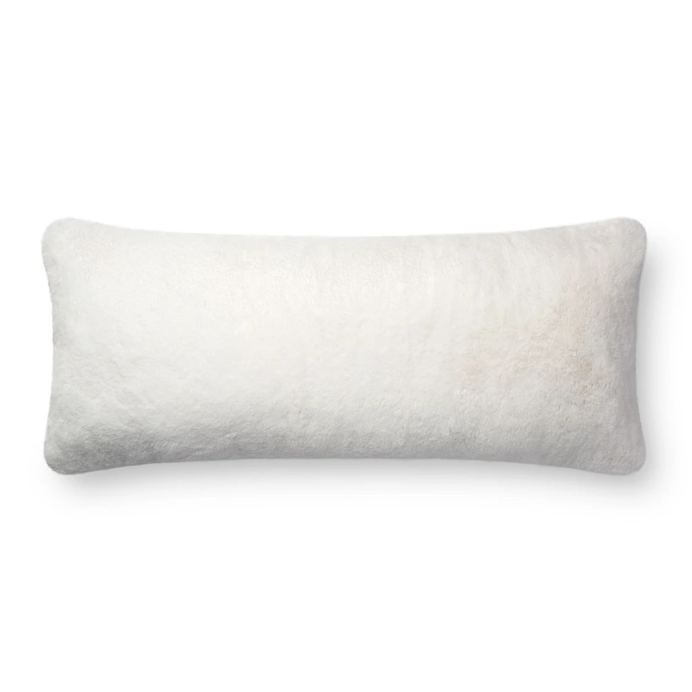 Loloi Cecily White Cushion