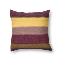 Loloi Antho Plum and Multi Cushion