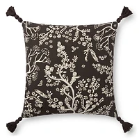 Coussin Holden par Loloi - Noir et Ivoire