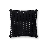 Loloi Yara Black Cushion