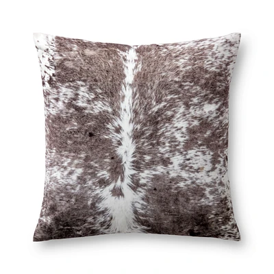 Coussin Angus par Loloi - Mocha