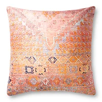 Loloi Cony Coral and Multi Cushion